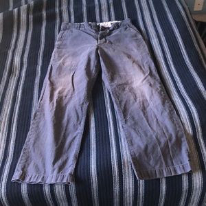 Banana Republic Navy Straight Fit Pants 34/30